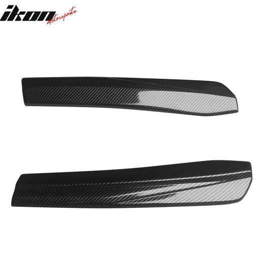 2024-2025 Ford Mustang Dark Horse Carbon Fiber Print Rear Bumper Apron