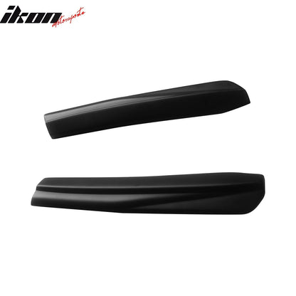 2024-2025 Ford Mustang Dark Horse IKON Matte Black Rear Bumper Aprons