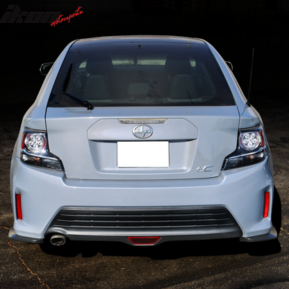2014-2016 Scion TC Unpainted Rear Bumper Diffuser Lip Splitters PU
