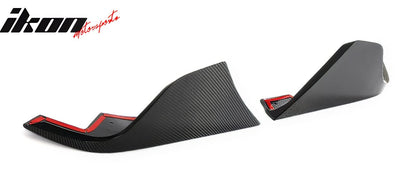2020-2025 Toyota GR Supra A90 AG Style Rear Aprons Gloss Carbon Fiber