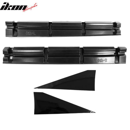 2016-2024 Chevy Camaro Ikon Style Side Skirts Rocker Panel PP