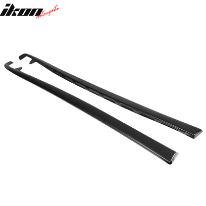 2005-2013 Chevy Corvette C6 Base ZL1 Style Matte Black Side Skirts PP