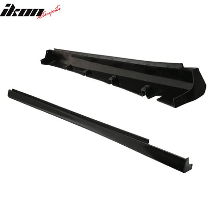2011-2023 Dodge Charger Unpainted Side Skirts Rocker Panels Pair PU