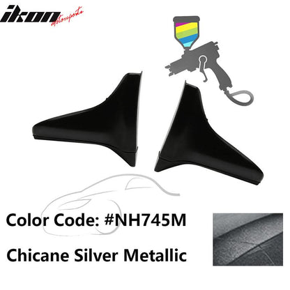Fits 00-09 Honda S2000 OE Style PU Side Skirt Guard Strakes Cap 4pc