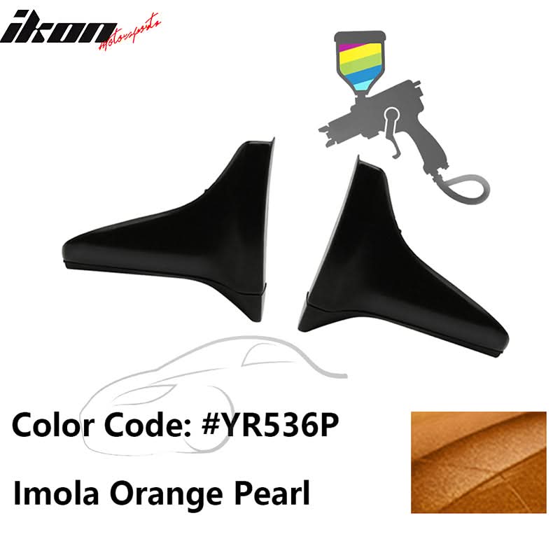 Fits 00-09 Honda S2000 OE Style PU Side Skirt Guard Strakes Cap 4pc