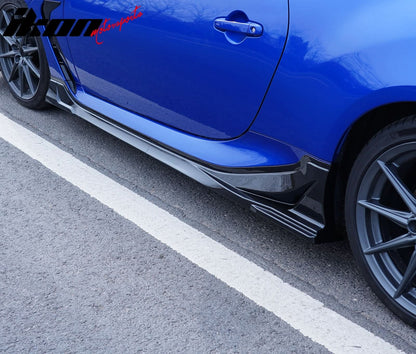 2022-2025 Subaru BRZ Toyota GR86 JDM 4PC Side Skirt