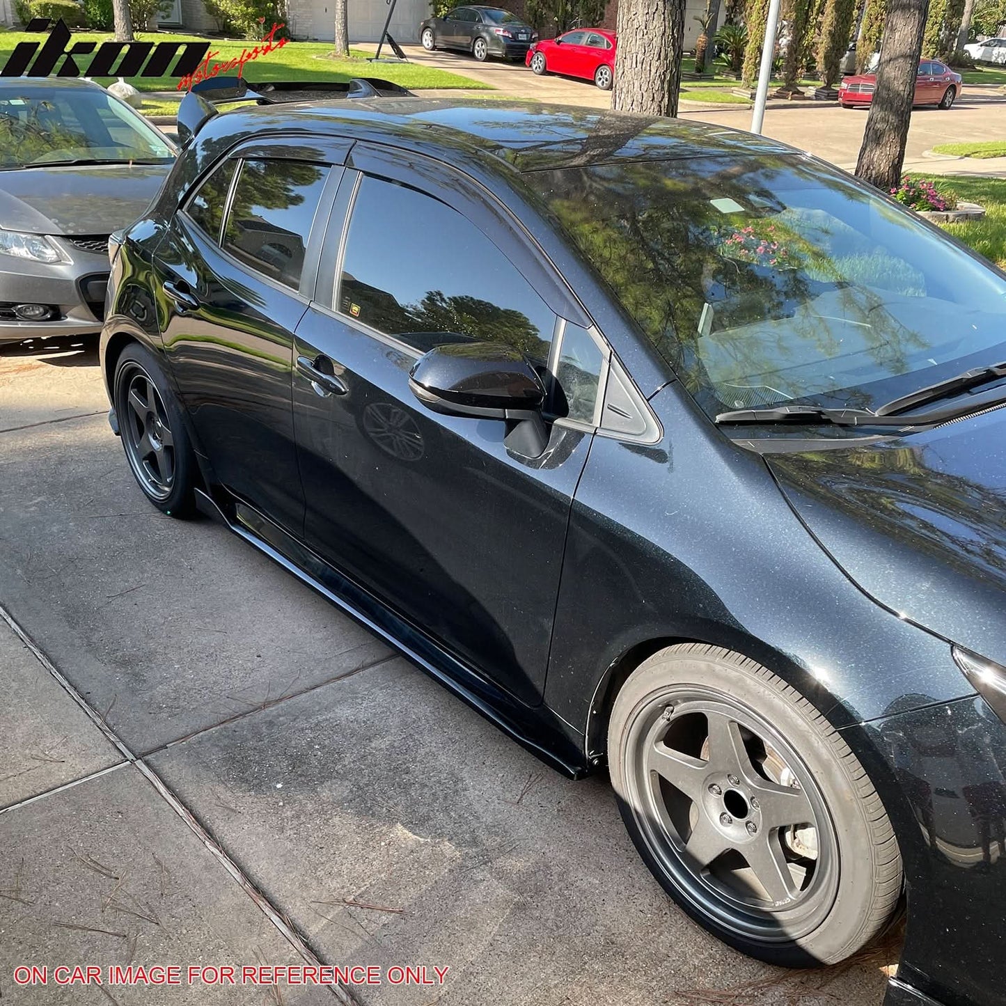 2019-2025 Toyota Corolla Hatchback T Unpainted Side Skirts Rocker Pann