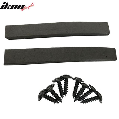 Fits 11-23 Dodge Charger Carbon Texture Side Skirts Ext Flat Lip