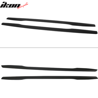 2018-2021 Kia Stinger Ikon Style Unpainted Side Skirts Extension PP