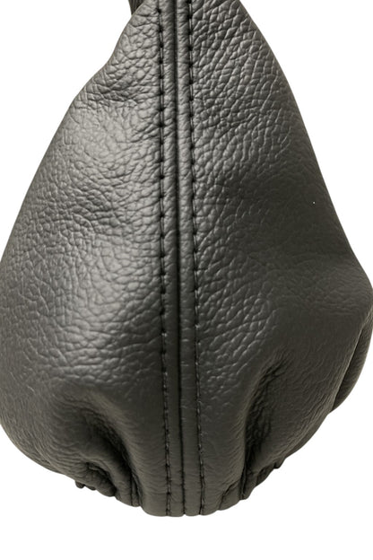 Genuine Leather SHIFT BOOT BLACK RED STITCH for VW Golf Jetta GTI GLI R32 MK5
