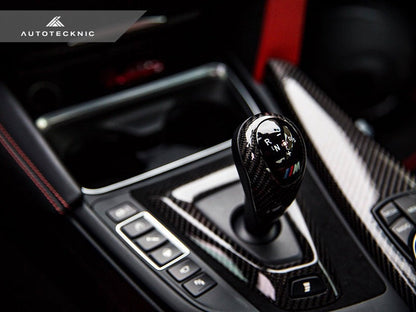 AutoTecknic Carbon Fiber Gear Selector Cover - BMW F10 M5
