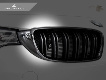 AutoTecknic Dry Carbon Intake Air Scoop Set - BMW F80 M3 | F82/ F83 M4