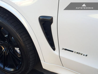 AutoTecknic Replacement Carbon Fiber Fender Trims - BMW F15 X5 | F85 X5M