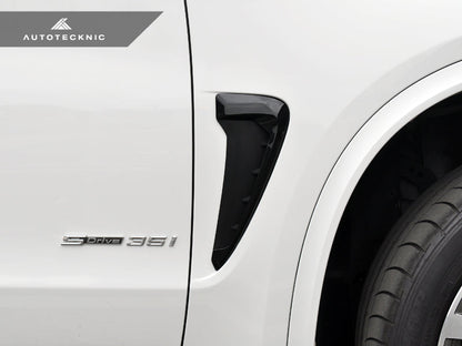 AutoTecknic Replacement Glazing Black Fender Trims - BMW F15 X5 | F85 X5M