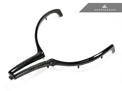 AutoTecknic Carbon Steering Wheel Trim - BMW F87 M2 | F80 M3 | F82/ F83 M4 | F10 M5 LCI | F06/ F12/ F13 M6