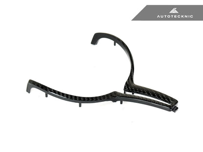 AutoTecknic Carbon Steering Wheel Trim - BMW F87 M2 | F80 M3 | F82/ F83 M4 | F10 M5 LCI | F06/ F12/ F13 M6