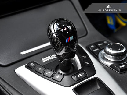 AutoTecknic Carbon Fiber Gear Selector Cover - BMW F87 M2 | M2 Competition
