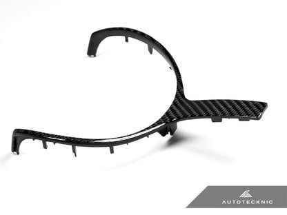 AutoTecknic Carbon Fiber M-Sport Steering Wheel Trim - BMW F10 5-Series | F06/ F12/ F13 6-Series