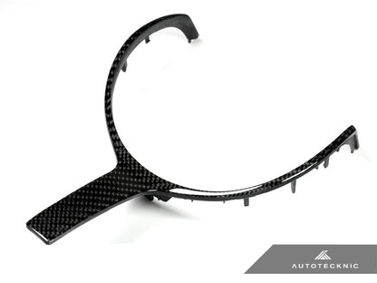 AutoTecknic Carbon Fiber M-Sport Steering Wheel Trim - BMW F10 5-Series | F06/ F12/ F13 6-Series