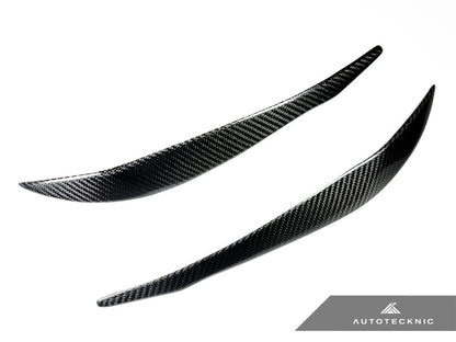 AutoTecknic Carbon Fiber Headlight Trim Set - BMW F30 3-Series Sedan | F31 3-Series Wagon