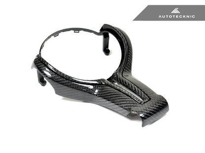 AutoTecknic Carbon Fiber Steering Wheel Trim Cover - BMW F-Chassis M Vehicles