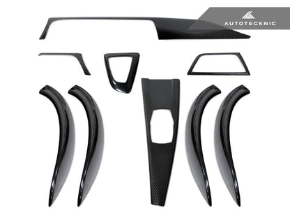 AutoTecknic Dry Carbon Fiber Interior Trim - BMW F32 4-Series Coupe