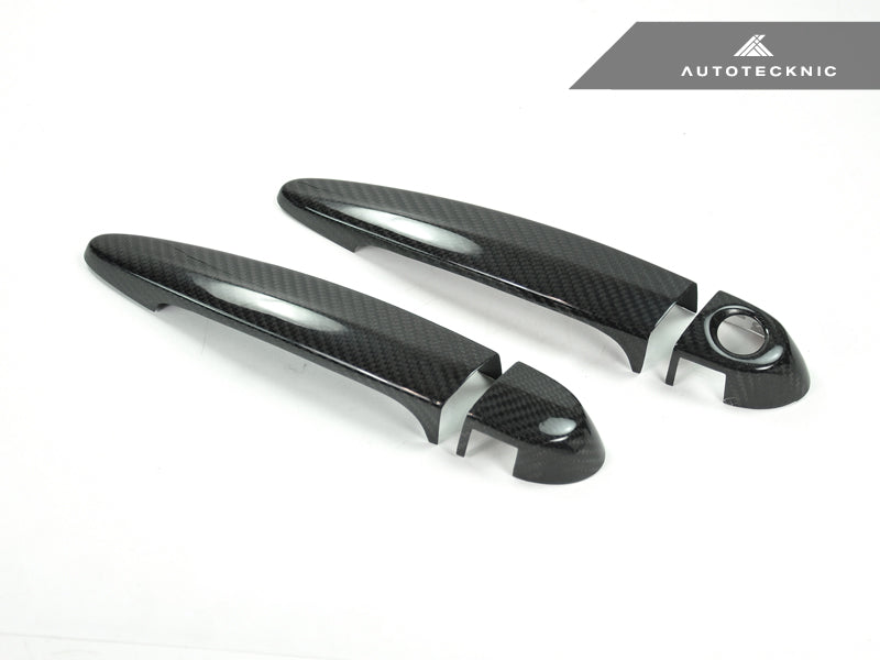 AutoTecknic Dry Carbon Fiber Door Handle Trims - BMW E90/ E92/ E93 M3