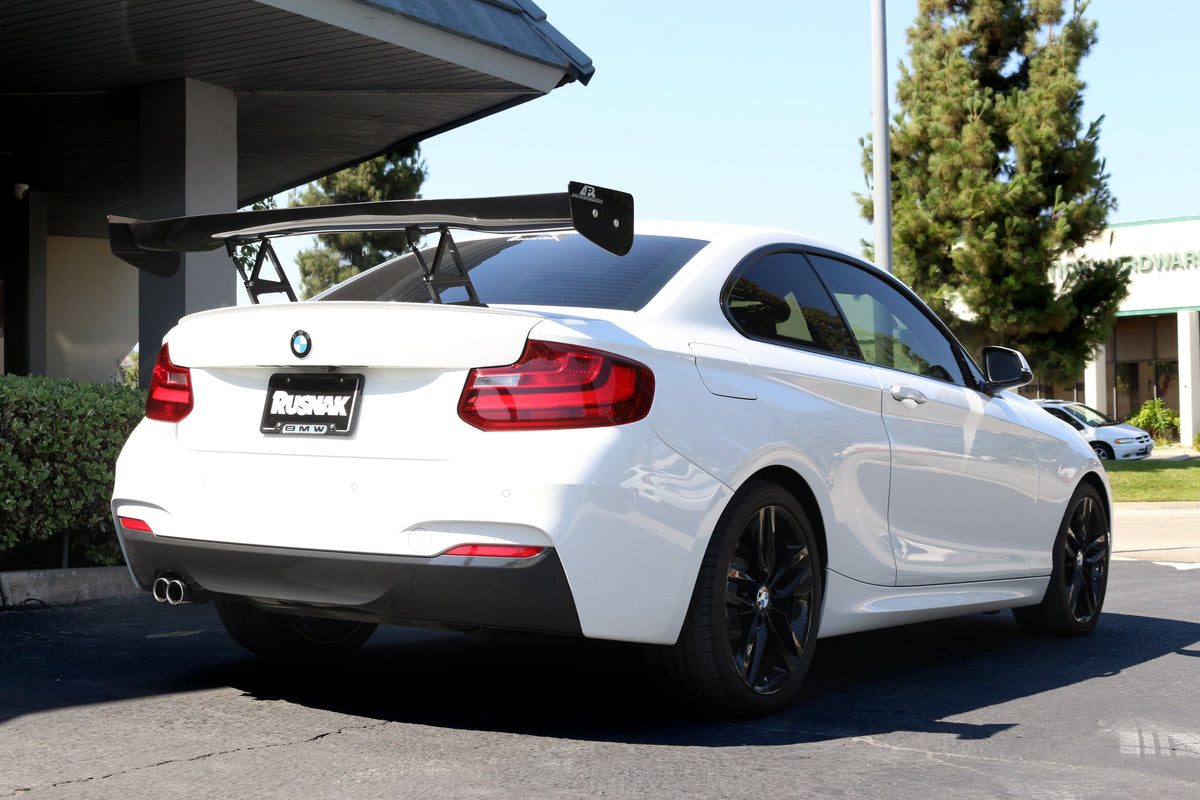 GTC-200 Carbon Fiber Adjustable Wing - BMW F22 2-Series