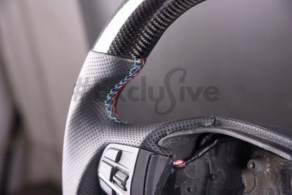 2008-2018 BMW 5 6 7 Series Non-M | F01 F02 F06 F07 F10 F12 Custom Steering Wheel by Exclusive Steering