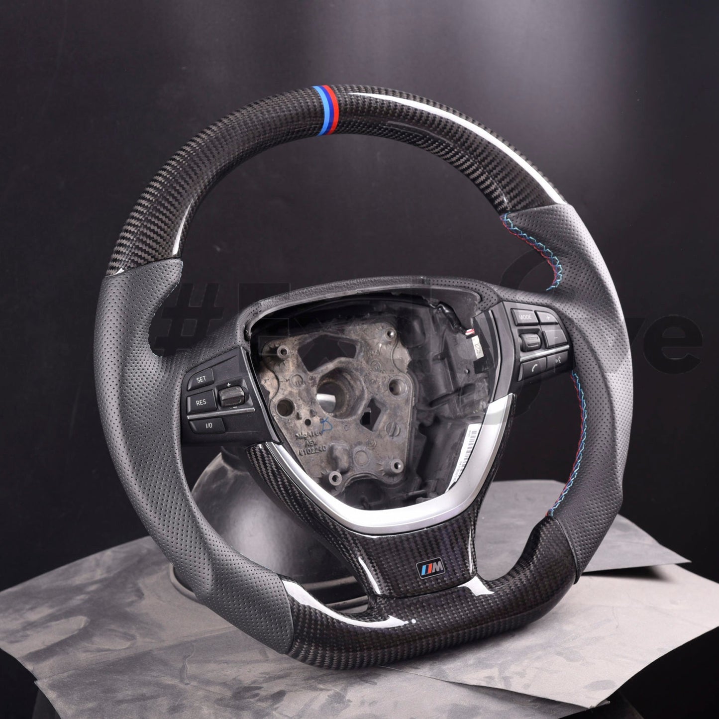 2008-2018 BMW 5 6 7 Series Non-M | F01 F02 F06 F07 F10 F12 Custom Steering Wheel by Exclusive Steering