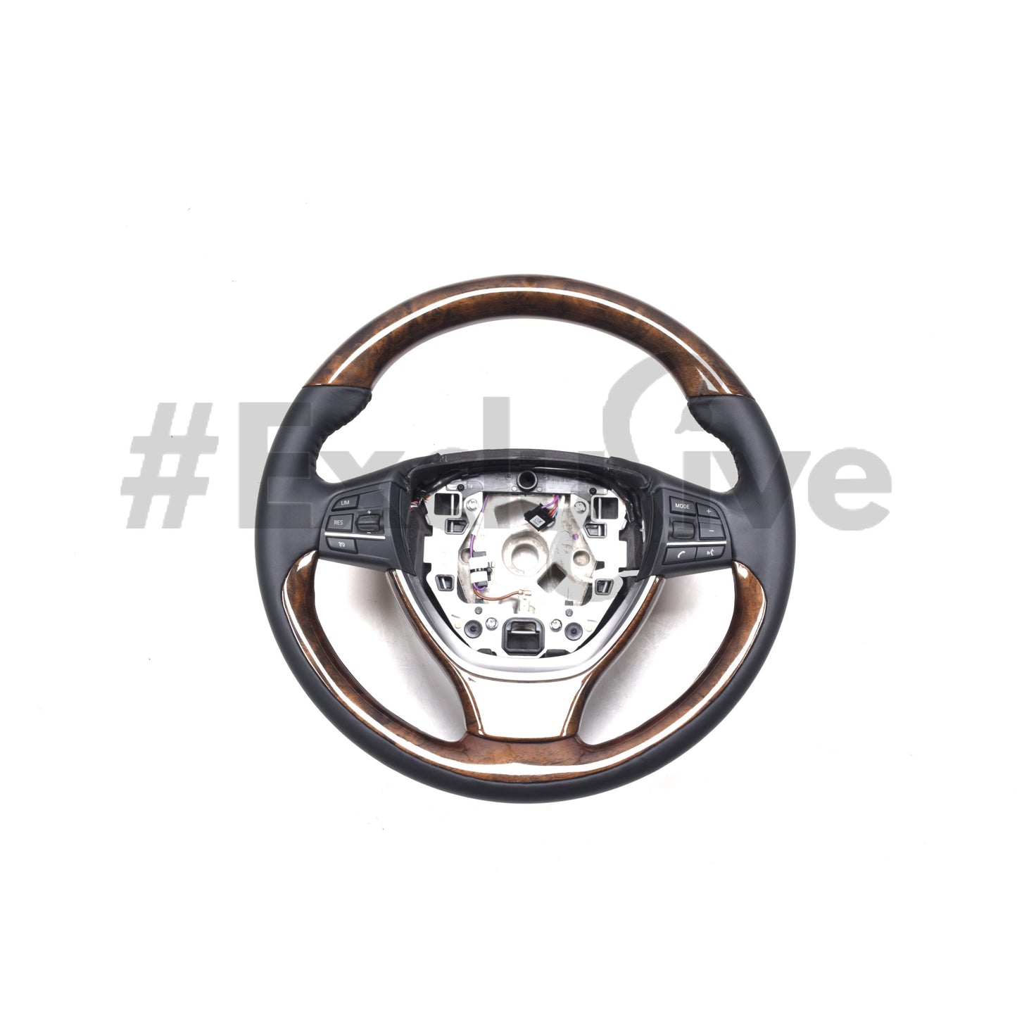 2008-2018 BMW 5 6 7 Series Non-M | F01 F02 F06 F07 F10 F12 Custom Steering Wheel by Exclusive Steering