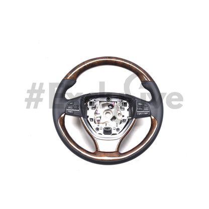2008-2018 BMW 5 6 7 Series Non-M | F01 F02 F06 F07 F10 F12 Custom Steering Wheel by Exclusive Steering