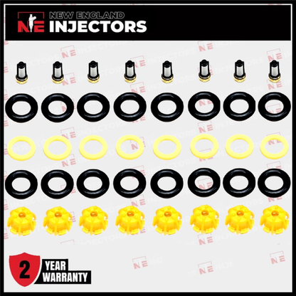 BMW V8 Fuel Injector Service Repair Rebuild / O-ring Kit Pintle Filter 93 - 98