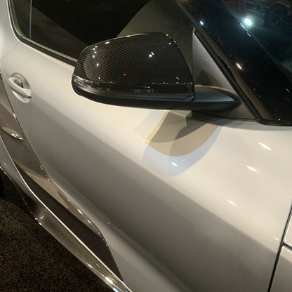 Carbon Fiber Mirror Caps - Supra A90/A91, BMW F40, F44, F48, F39, G29