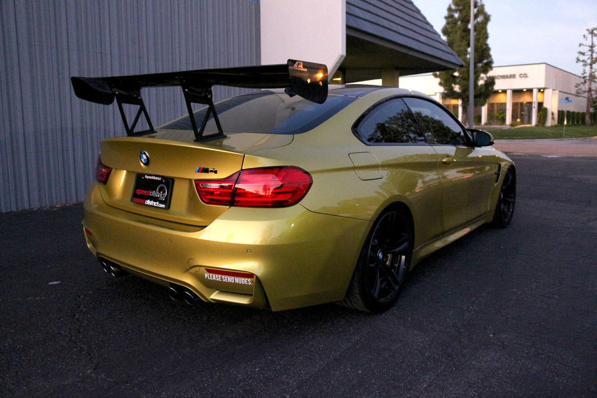 GTC-300 Carbon Fiber Adjustable Wing - BMW F82 M4