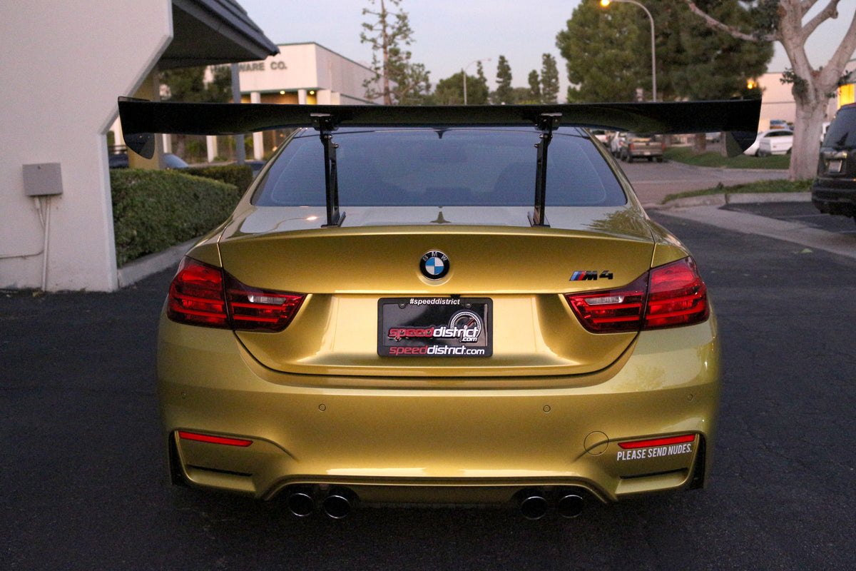 GTC-300 Carbon Fiber Adjustable Wing - BMW F82 M4
