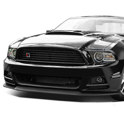 2013-2014 Ford Mustang RP Style Front Bumper Lip - Matte Black
