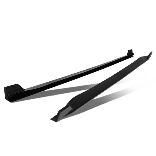 2015-2017 Ford Mustang Side Skirts 2PC Set - Matte Black