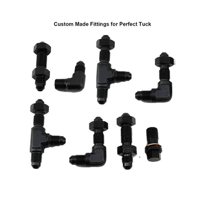 Interior Brake Line Tuck Kit Prop Valve for Honda Civic EG Del Sol Acura Integra