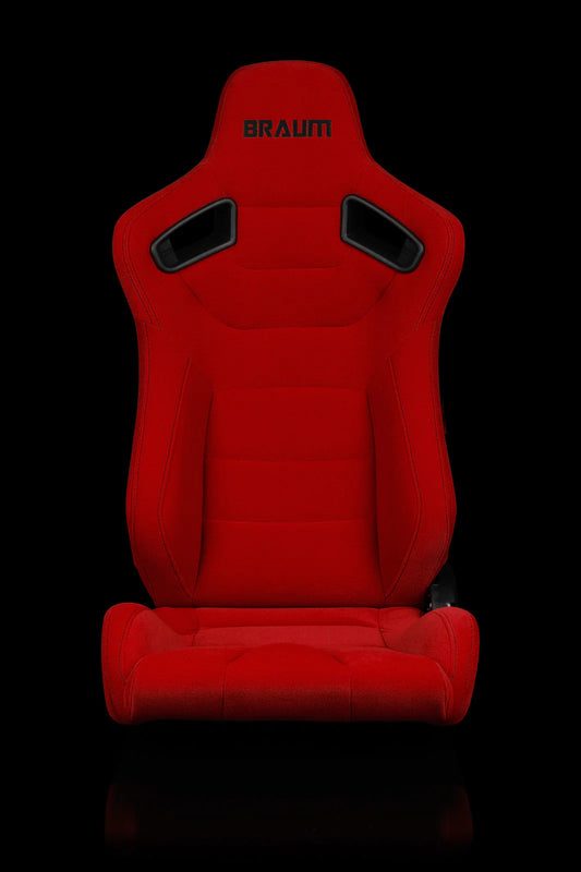 BRUAM RACING ELITE Series Sport Reclinable Seats - Priced Per Pair - RED or BLUE