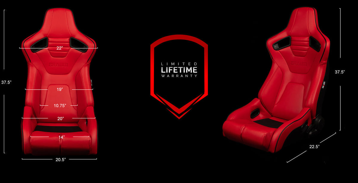ELITE-R Series Sport Reclinable Seats - Priced Per Pair