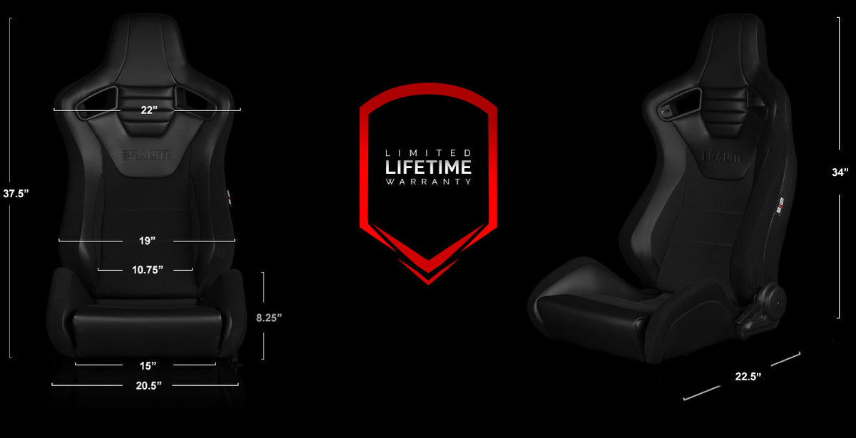ELITE-S Series Sport Reclinable Seats - Priced Per Pair