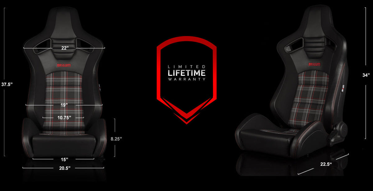 ELITE-S Series Sport Reclinable Seats - Priced Per Pair