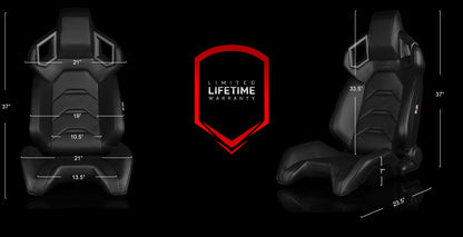 ALPHA-X Series Sport Reclinable Seats - Priced Per Pair