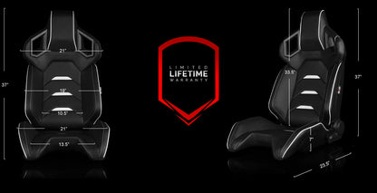 ALPHA-X Series Sport Reclinable Seats - Priced Per Pair
