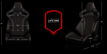 ORUE-S Series Sport Reclinable Seats - Priced Per Pair