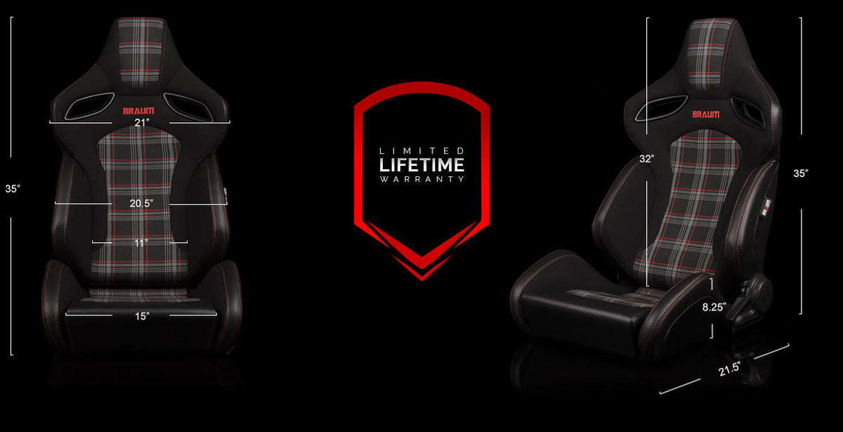 ORUE-S Series Sport Reclinable Seats - Priced Per Pair