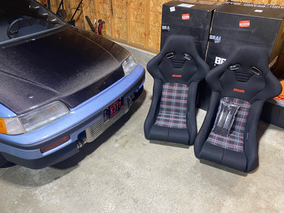 FALCON-R Series Fixed Back Bucket FRP Composite Seat