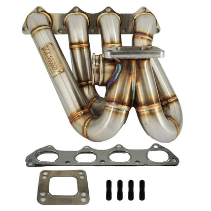 BULL BOOST PERFORMANCE B Series T3/T4 Top Mount Turbo Manifold for B16 B18 B20 Honda Civic Integra Del Sol CR-V