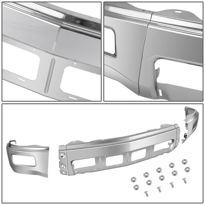 2014-2015 Chevrolet Silverado 1500 Front Bumper Cover Chrome